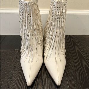 Nasty Gal Fringed Boots